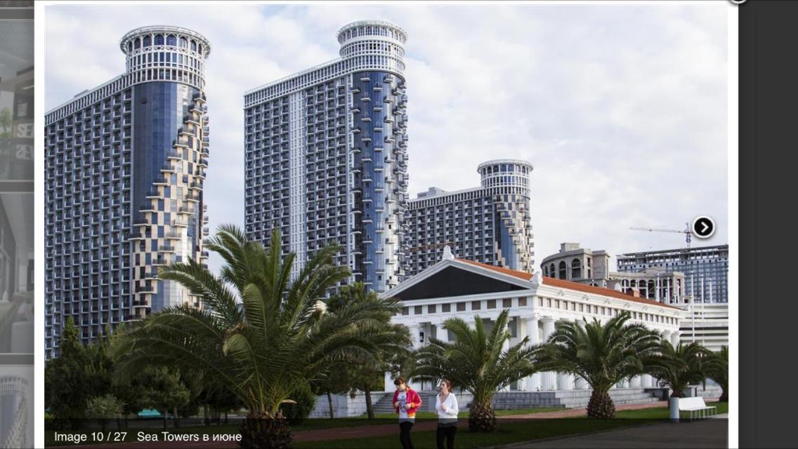 Apartment Sea Tower Khimshiashvili 15 Батуми Екстериор снимка